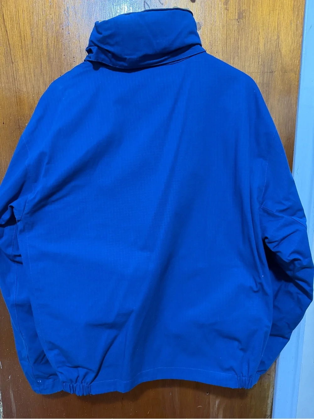Gucci Reversible Men's Blue Logo Sleeve Jacket
